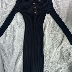 Michael Kors Ribbed Bodycon Dress